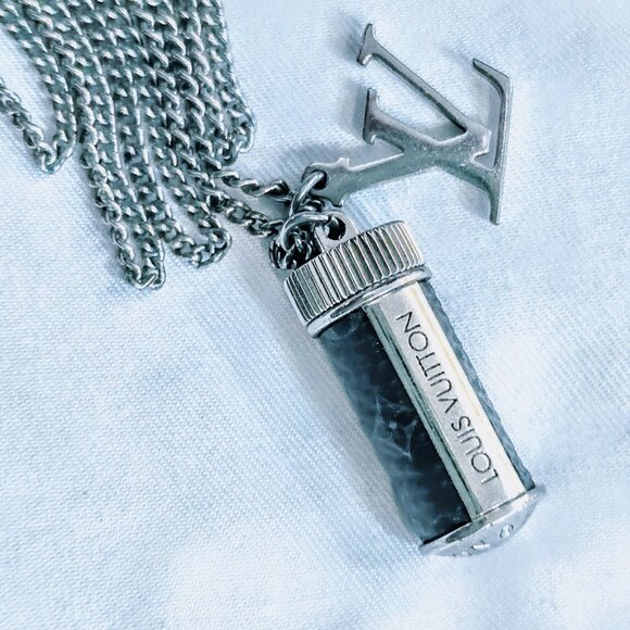 Louis Vuitton Monogram Eclipse Charms Necklace - Picture 6 of 12